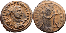 Roman coin – Probus (276-282) - Bilon Antoninianus

Artificial sand patina

21mm 3.60g