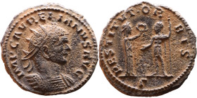 Roman Coin – Aurelian (270-275) - Bilon Antoninianus

Artificial sand patina

21mm 3.65g