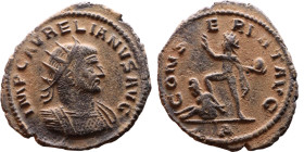 Roman Coin – Aurelian (270-275) - Bilon Antoninianus

Artificial sand patina

23mm 2.90g