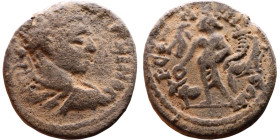 Roman Provincial bronze coin (I-III century)

Artificial sand patina

23mm 7.58g