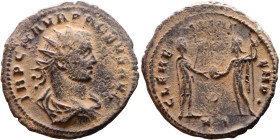 Roman coin – Probus (276-282) - Bilon Antoninianus

Artificial sand patina

22mm 3.62g