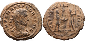 Roman coin – Probus (276-282) - Bilon Antoninianus

Artificial sand patina

22mm 3.09g