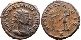 Roman Coin – Aurelian (270-275) - Bilon Antoninianus

Artificial sand patina

21mm 4.37g