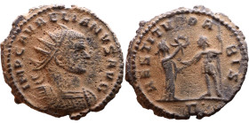 Roman Coin – Aurelian (270-275) - Bilon Antoninianus

Artificial sand patina

21mm 3.70g