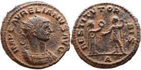 Roman Coin – Aurelian (270-275) - Bilon Antoninianus

Artificial sand patina

22mm 4.00g