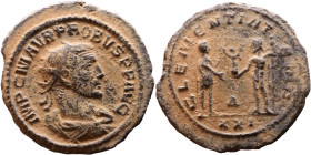Roman coin – Probus (276-282) - Bilon Antoninianus

Artificial sand patina

21mm 3.31g