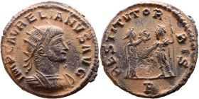 Roman Coin – Aurelian (270-275) - Bilon Antoninianus

Artificial sand patina

21mm 3.61g