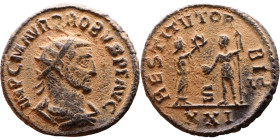 Roman coin – Probus (276-282) - Bilon Antoninianus

Artificial sand patina

20mm 2.88g