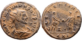 Roman coin – Probus (276-282) - Bilon Antoninianus

Artificial sand patina

21mm 3.75g