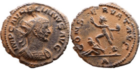 Roman Coin – Aurelian (270-275) - Bilon Antoninianus

Artificial sand patina

23mm 3.82g
