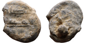 Islamic Period – Lead seal

16mm 5.05g