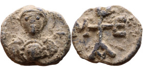 Late Roman / Byzantine period - Lead seal

16mm 4.86g