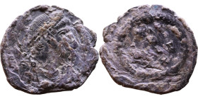Uncertain imperial IV – V century bronze nummus. Procopius ?

18mm 1.51g