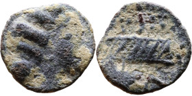 Roman Provincial bronze coin (I-III century)

11mm 0.58g