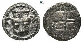 Macedon. Akanthos 510-465 BC. Obol AR