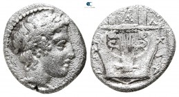 Macedon. Chalkidian League. Olynthos 382-379 BC. Tetrobol AR