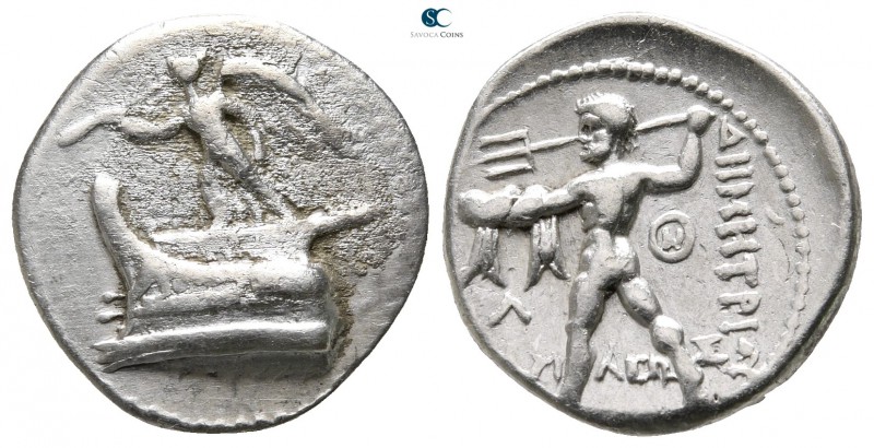 Kings of Macedon. Tarsos. Demetrios I Poliorketes 306-283 BC. 
Drachm AR

18 ...