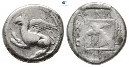 Thrace. Abdera 415-395 BC. Drachm AR