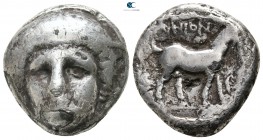 Thrace. Ainos circa 400-350 BC. Tetradrachm AR