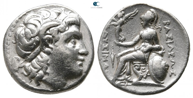 Kings of Thrace. Ephesos. Macedonian. Lysimachos 305-281 BC. 
Drachm AR

17 m...