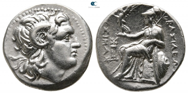 Kings of Thrace. Ephesos or Philippi. Macedonian. Lysimachos 305-281 BC. 
Drach...