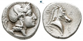 Thessaly. Pharsalos circa 370-350 BC. Hemidrachm AR