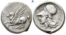 Akarnania. Thyrrheion 360-330 BC. Stater AR