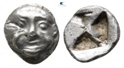Attica. Athens 515-510 BC. "Wappenmünzen" type. Obol AR
