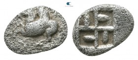 Corinthia. Corinth circa 550-500 BC. Obol AR