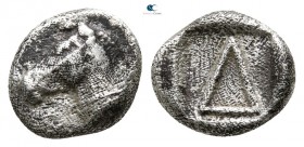 Corinthia. Corinth circa 500-450 BC. Diobol AR