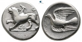 Sikyonia. Sikyon 330-280 BC. Triobol-Hemidrachm AR