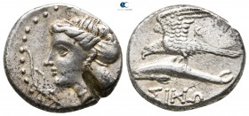 Paphlagonia. Sinope 330-300 BC. KAΛΛIAΣ- (Kallias-), magistrate. Drachm AR