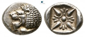 Ionia. Miletos  circa 600-500 BC. Obol AR