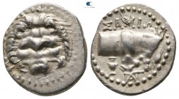 Ionia. Samos 210-185 BC. Tetrobol AR