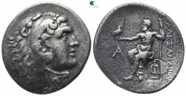 Lycia. Phaselis circa 218-186 BC. In the name and types of Alexander III of Macedon. Dated CY 1=218/7 BC. Tetradrachm AR