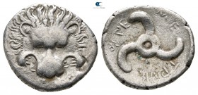 Dynasts of Lycia. Uncertain mint. Trbbänimi circa 400-370 BC. Tetrobol AR