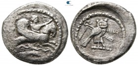 Phoenicia. Tyre 356-355 BC. Reduced Shekel or Didrachm AR