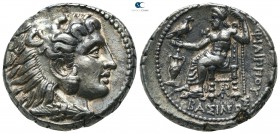 Seleukid Kingdom. Uncertain mint 6A in Babylonia. Seleukos I Nikator 312-281 BC. As satrap, 321-315 BC. In the name of Philip III of Macedon, types of...