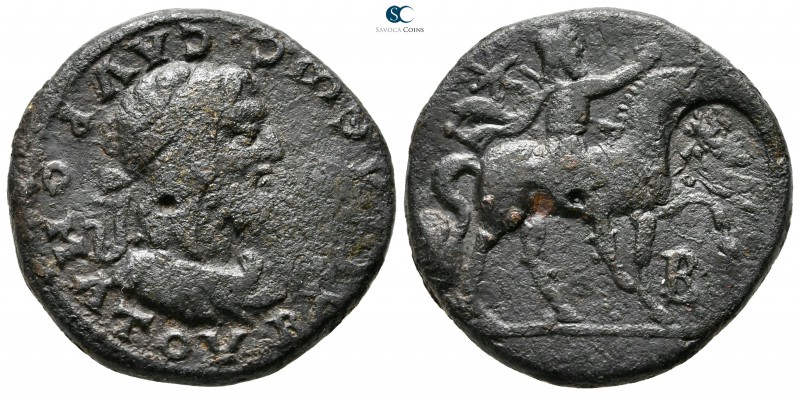 Kingdom of Bosporos. Sauromates II with Septimius Severus AD 174-211. 
2 Denari...