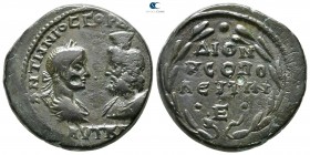 Moesia Inferior. Dionysopolis. Gordian III with Tranquillina AD 238-244. Bronze Æ