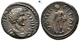 Thrace. Odessos. Caracalla as Caesar AD 196-198. Bronze Æ