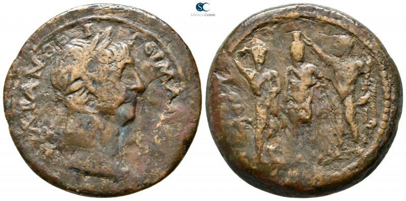 Egypt. Alexandria. Trajan AD 98-117. L IΔ = year 14
Drachm Æ

34 mm., 20,39 g...