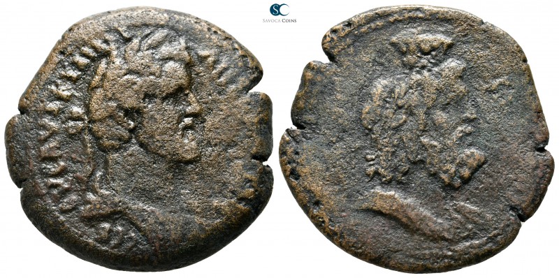 Egypt. Alexandria. Antoninus Pius AD 138-161. Uncertain date
Drachm Æ

32 mm....