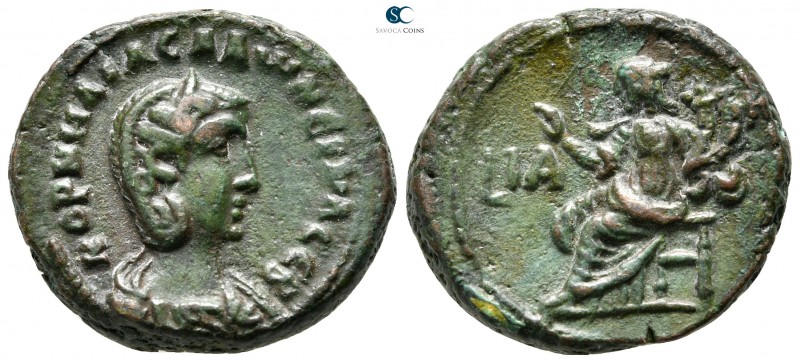 Egypt. Alexandria. Salonina AD 254-268. Dated RY 11=AD 263/4
Billon-Tetradrachm...
