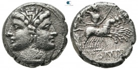 Anonymous 211-208 BC. Rome. Quadrigatus AR