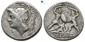 Q. Thermus M.f. 103 BC. Rome. Denarius AR