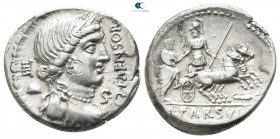 L. Farsuleius Mensor 76 BC. Rome. Denarius AR