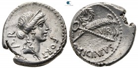Q. Sicinius 49 BC. Rome. Denarius AR
