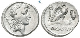 C. Cassius Longinus 42 BC. Rome. Denarius AR