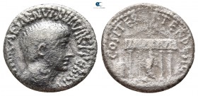 Octavian 29-27 BC. Mint moving with Octavian, 36 BC. Denarius AR